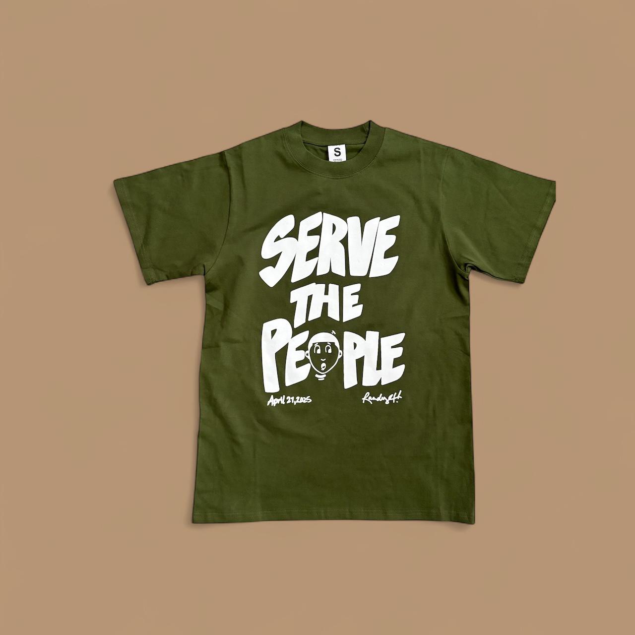 Serve the People Parker Cloud tee