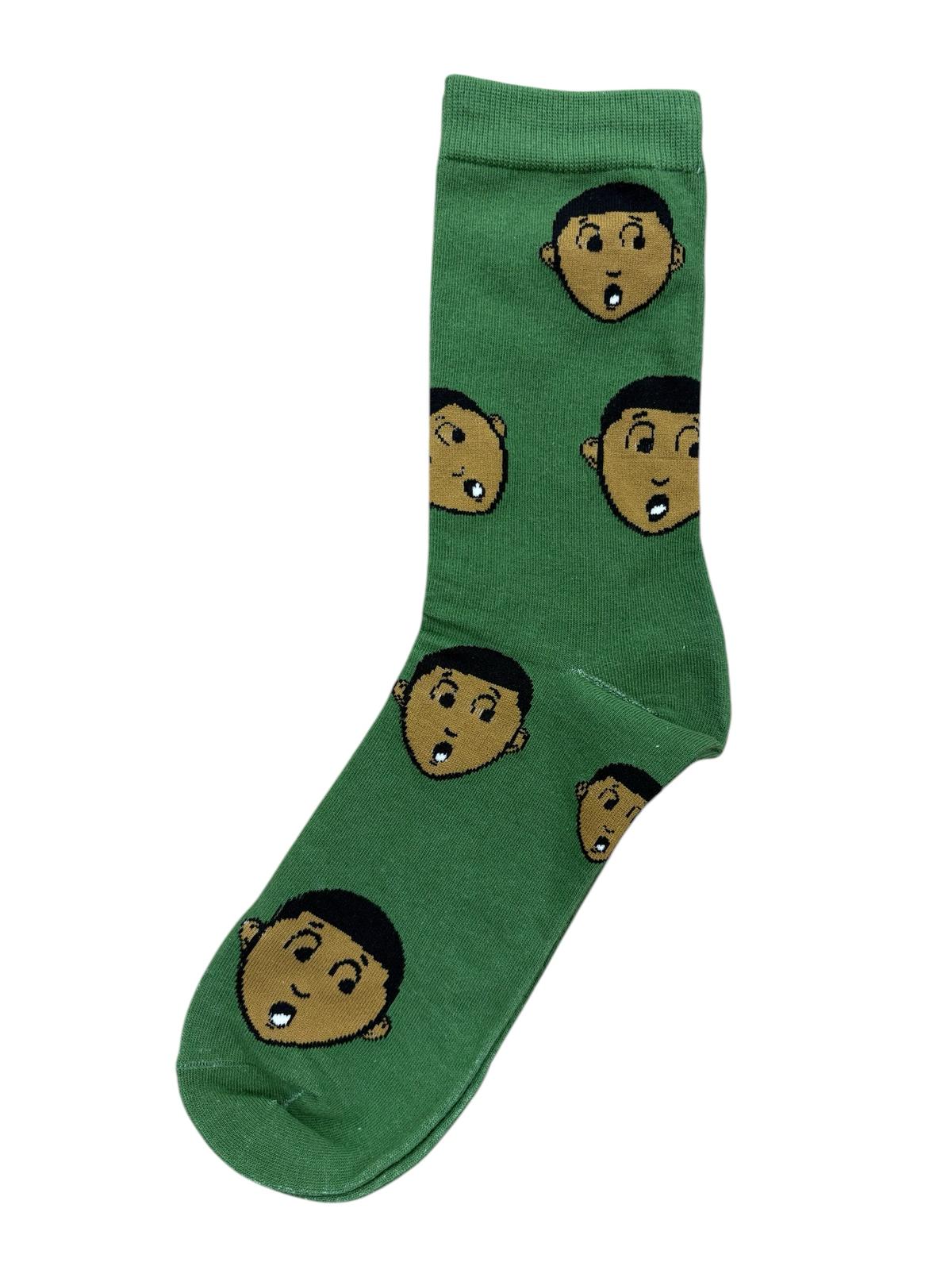 Kashmir Big face Parker Cloud socks