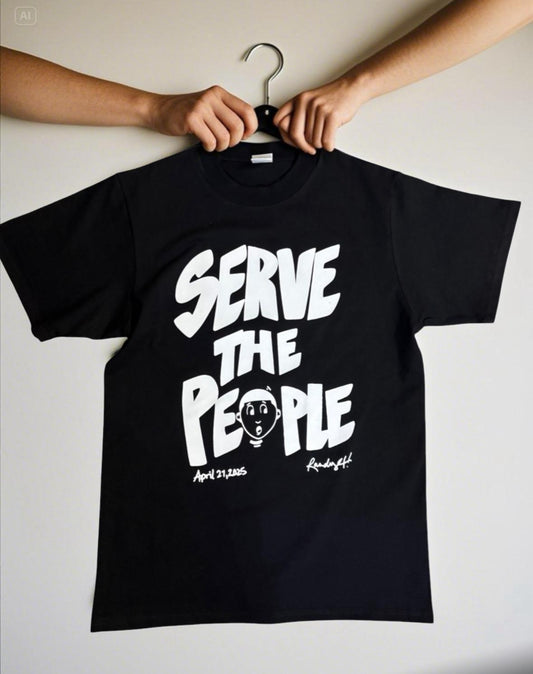 Serve the People Parker Cloud tee