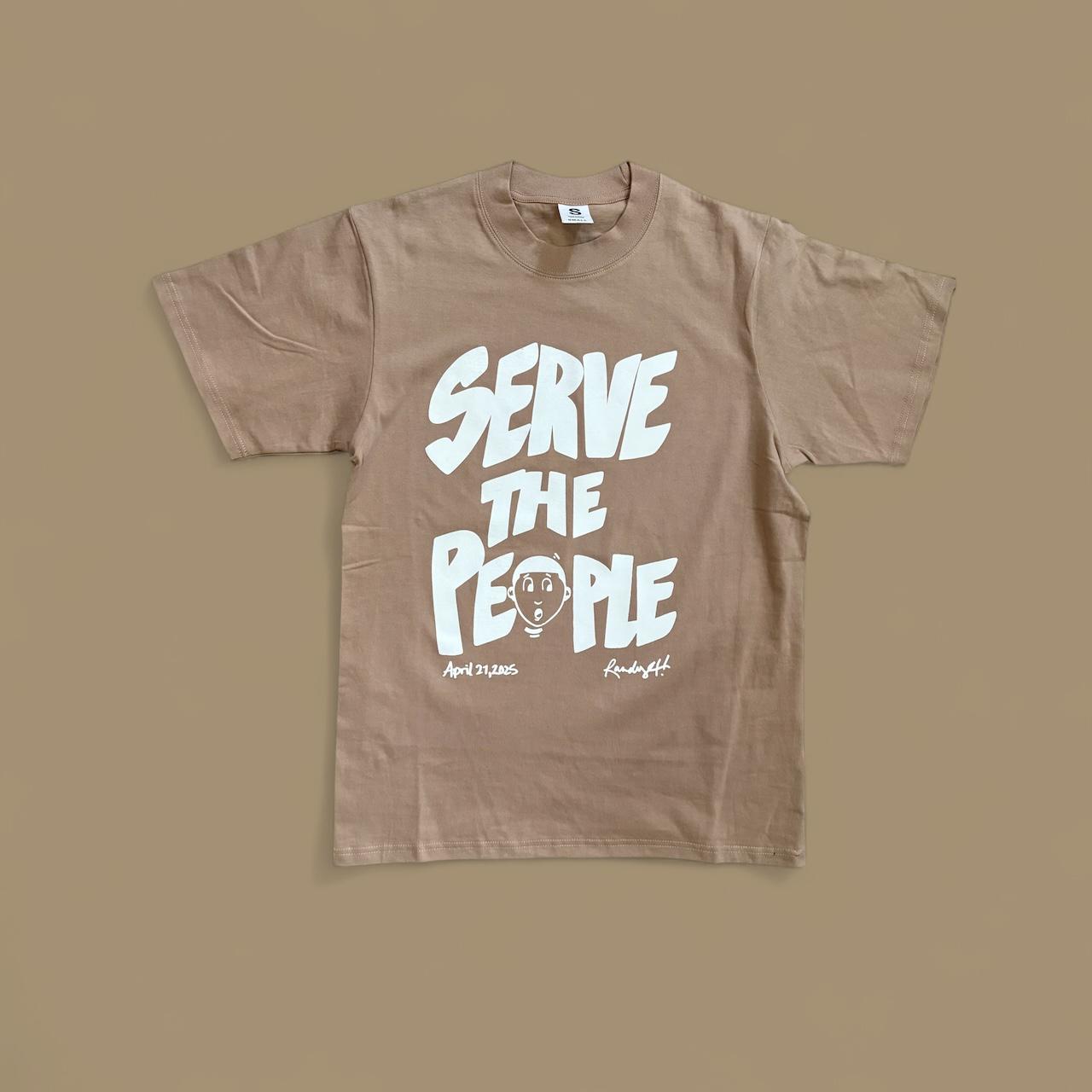 Serve the People Parker Cloud tee