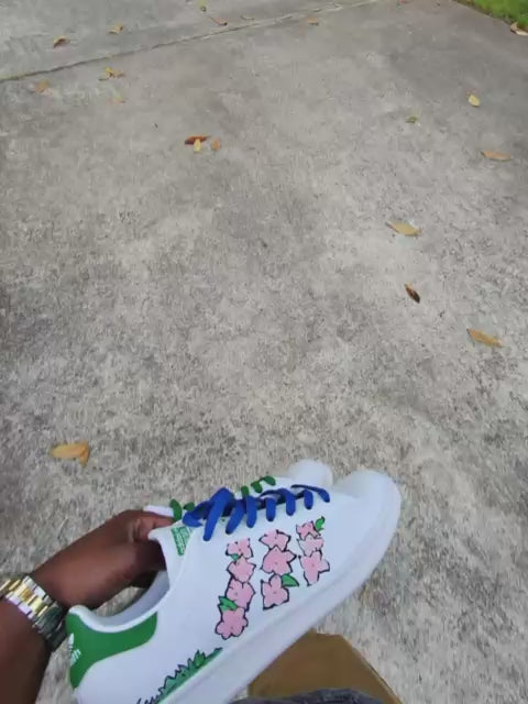 Custom Hand-Painted Shoes